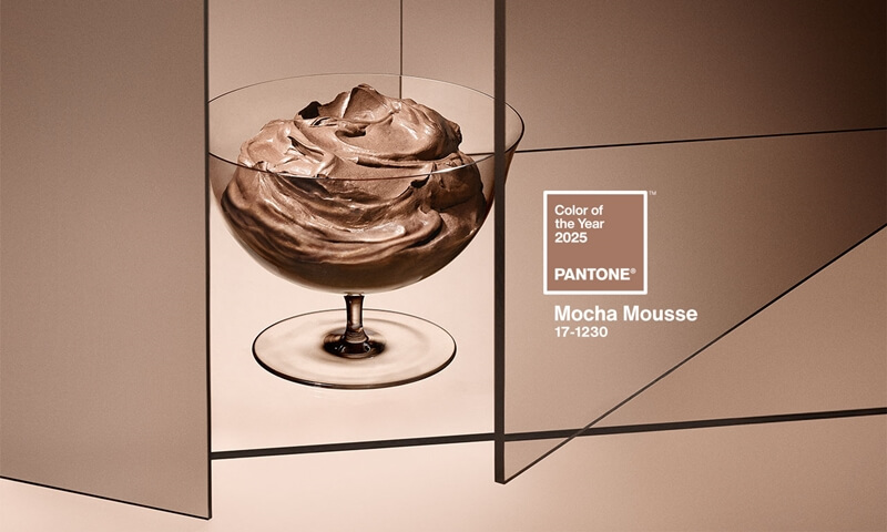 Farba roku 2025 Mocha Mousse